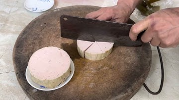 Cách Cắt Giò Lụa