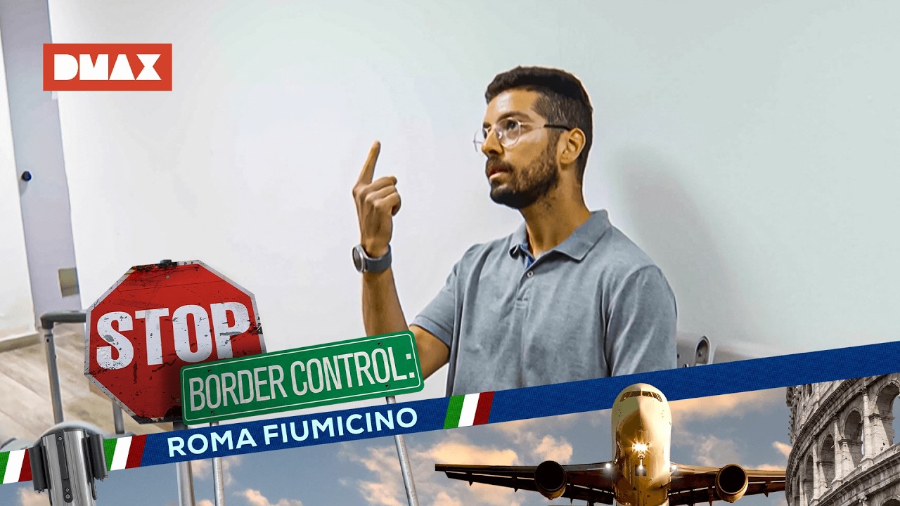 Fermato a bordo: ma chi è davvero il passeggero del Cairo? 👀 | Border Control Roma Fiumicino