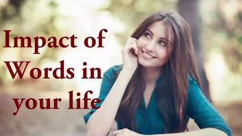 What impact words have in Life #LawofAttraction #yathirajagarwal #yatraining