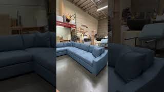 Modena slope arm sectional factory direct made in USA!