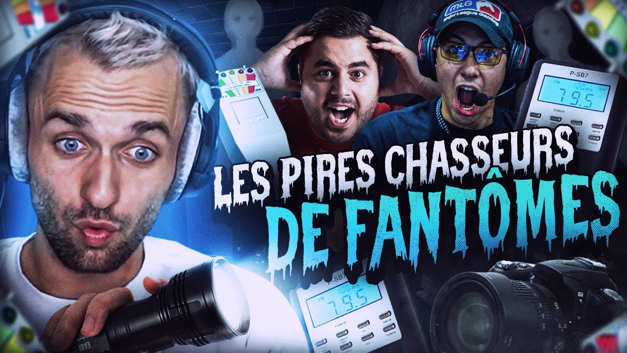 LES PIRES CHASSEURS DE FANTMES   Phasmophobia ft Locklear Doigby