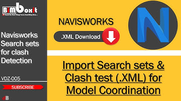 Navisworks Search set for Clash Detection