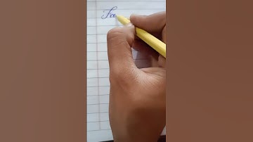 How to write #Fatima # in Cursive Handwriting #Abdullah Arif#shorts#