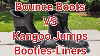Bounce Boots Vs  Kangoo Jumps Booties Liners