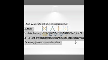 Why pi(π) is an irrational number? Unit 1 Exercise 1.1 Question 5 Online math zoom #Shorts