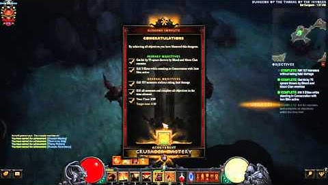 Diablo 3 Thorns of the Invoker aka Oh Me So Thorny Mastered Set Dungeon on Live Patch 2.4