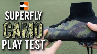 Camo Mercurial Superfly IV Play Test | Nike Camouflage Football Boots