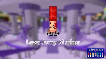How To Find LAVA JUMP MARKER 🌋 | Roblox Find The Markers
