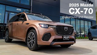 2025 Mazda CX-70 | Turbo S Premium Plus Trim | Walkaround and Review