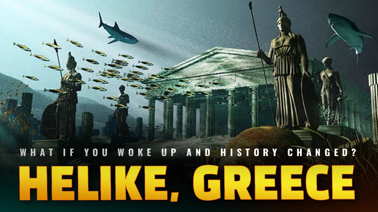 Исследование затерянного города Гелике в Греции.