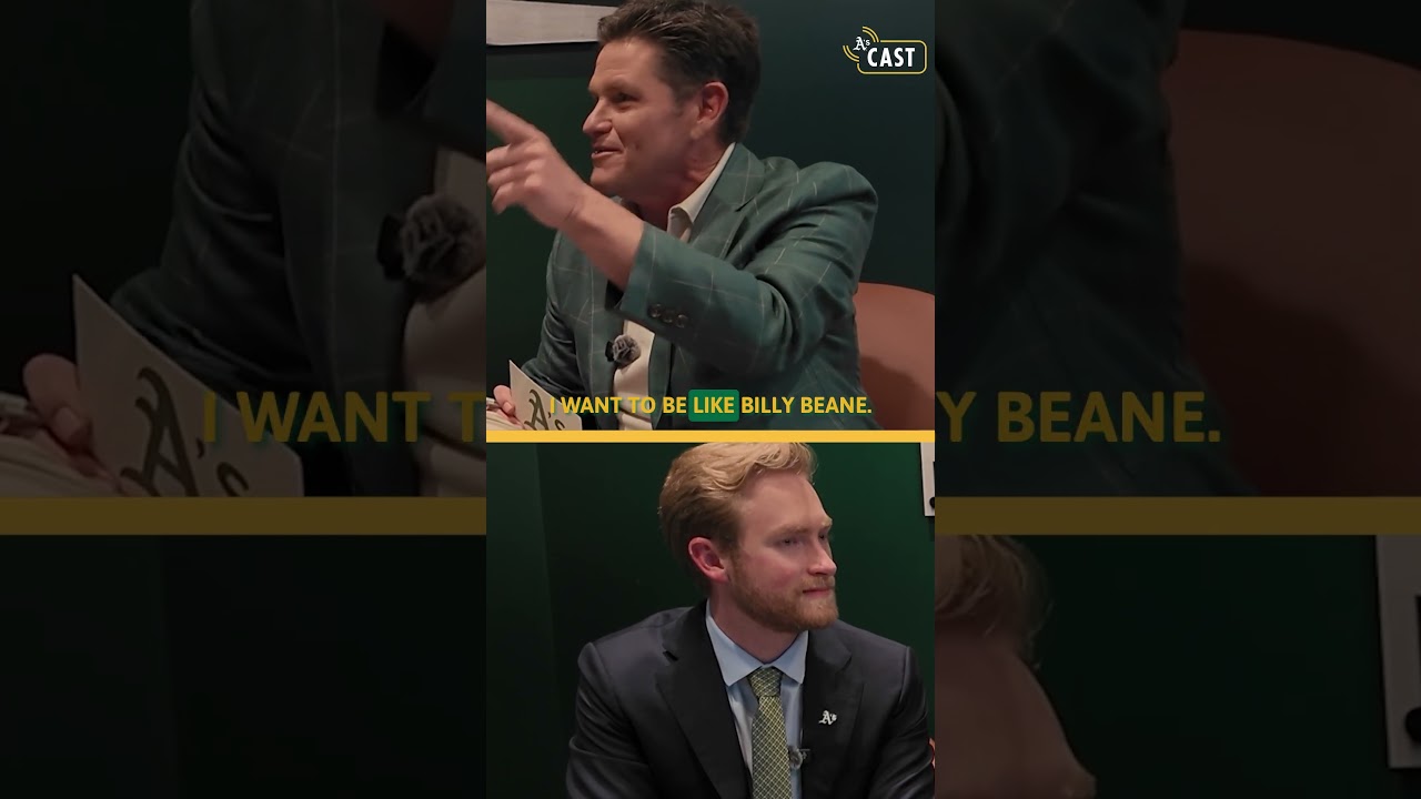 Moneyball's Impact on New A's President Taylor Smith ⚾️ #shorts #youtubeshorts