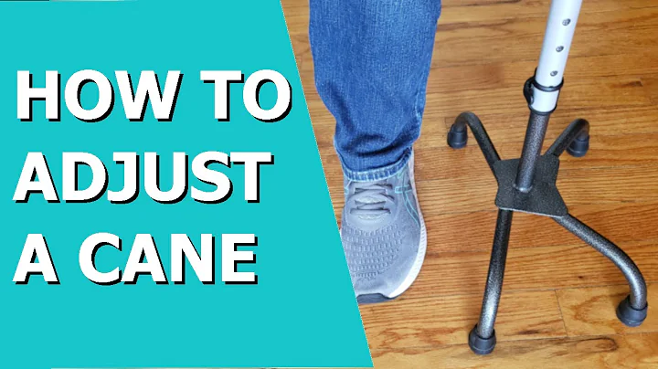 How to Adjust Your Large Base Quad Cane | Help from a Physical Therapist