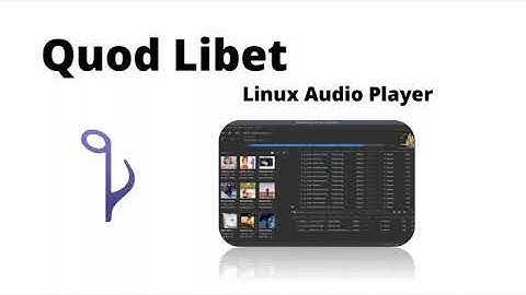 Quodlibet Musikplayer für Linux. Erste Schritte