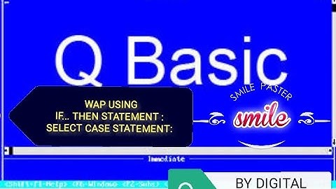 QBASIC STATEMENT|How to run QBASIC in Android phone.