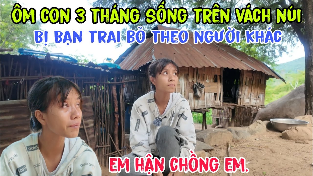Phát hiện thiếu nữ một mình ôm con sống trên vách núi vì lý do này