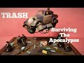 Futuristic hover car kitbash. #scratchbuild 