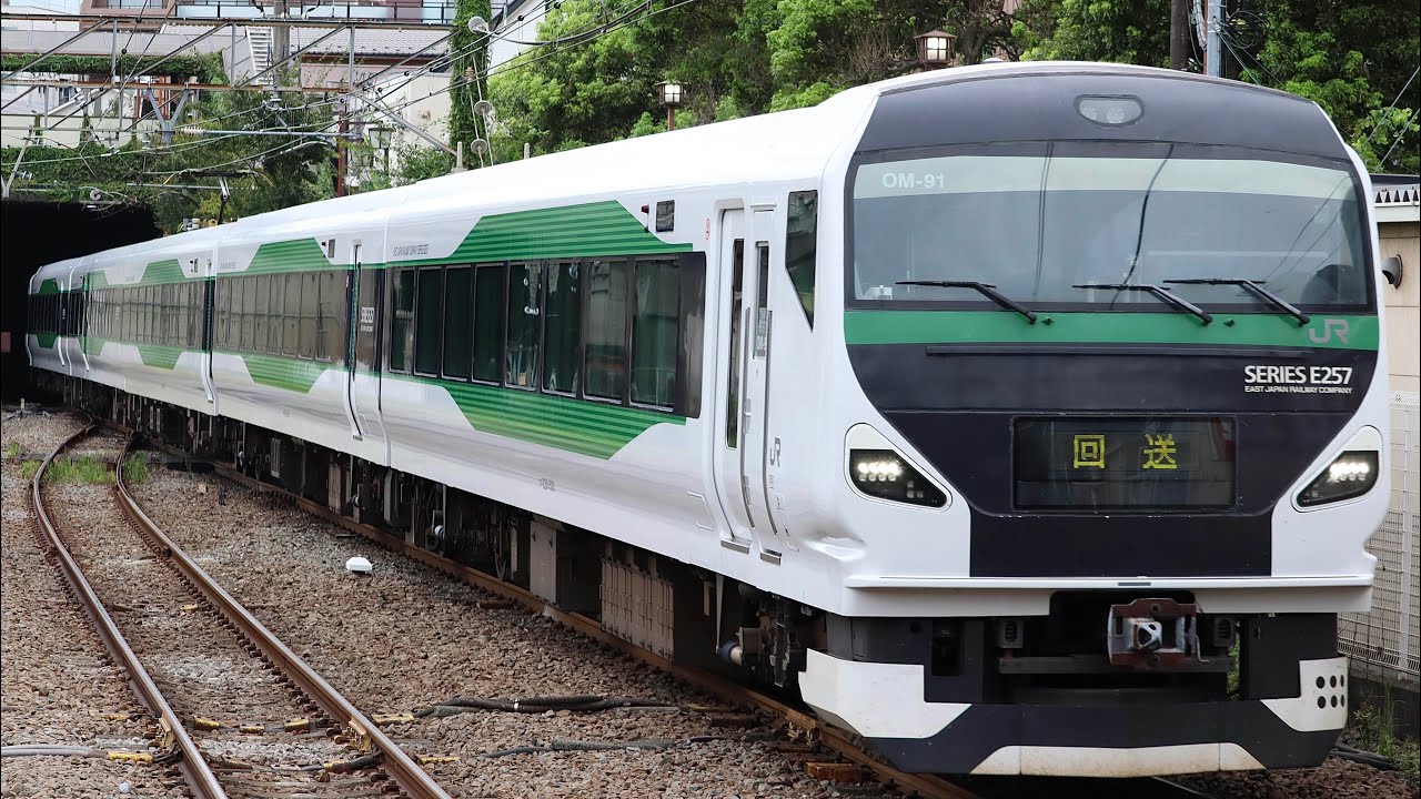 【臨時回送‼️】E257系5000番台臨時回送 - YouTube