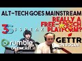 Should You Trust Gettr? 3speak Rumble & Gettr: Alt-Tech Censorship & Free Speech!