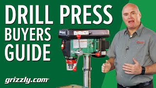 Comparison of the Drill Presses currently offered by Grizzly Industrial.