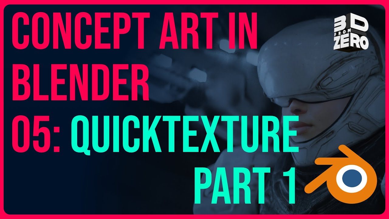 Blender QuickTools 05: Quicktexture Part 1 - YouTube