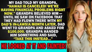 видео: Мой папа сказал дедушке: «Гавайи отменяются!», но через несколько дней дедушка увидел фотографии ... картинка: Мой папа сказал дедушке: «Гавайи отменяются!», но через несколько дней дедушка увидел фотографии ...