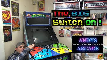 Gauntlet Cabinet Scratch Build #S2 E3 Hardware Install