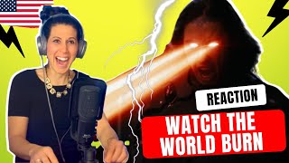 DEEP DIVE! Falling In Reverse - Watch the World Burn #reaction #fallinginreverse #watchtheworldburn
