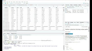 Reshape Wide to Long Panel Data for Regression Analysis [in R]