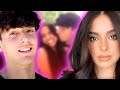 Tik Tok stars Addison Rae and Bryce Hall KISS in THIS video & fans think they're dating again!