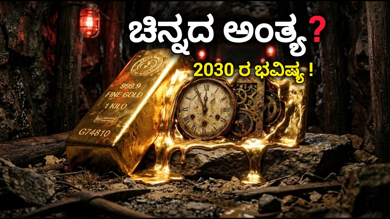 ಭೂಮಿಯ ಕೊನೆಯ ಚಿನ್ನ! ಮುಚ್ಚಲಿವೆ ಗಣಿಗಳು? | What if Earth Runs Out of Gold? #peakgold #goldmining