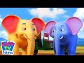 Ek Mota Hathi Telugu Rhyme, పెద్ద బొద్దు ఏనుగు, Nursery Rhymes and Baby Songs