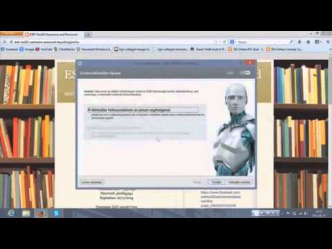 Eset Nod32 Username and Password until 2018