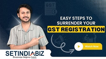 📋 How to Cancel GST Registration Online | Surrender GST Number Step-by-Step Guide