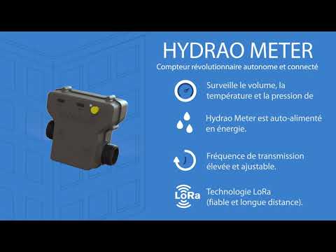 Hydrao Meter le compteur intelligent, autonome et connecté.