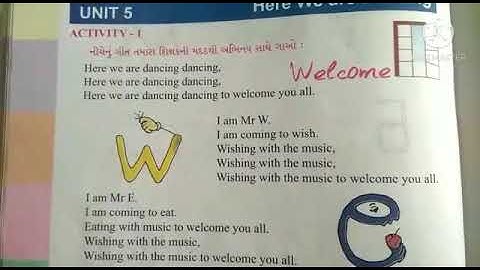 STD 4 English unit 5 Activity 1 Questions 1,2,3