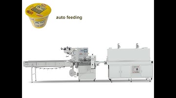 Auto Feeding Shrink Packing Machine for Cup Noodle