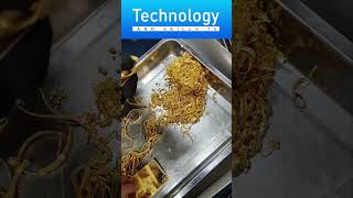 Melting Gold And Making Gold Brick - Tech and Skills Tv #shorts #viral #trending #short