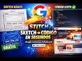 Google Stitch Acaba de Revolucionar el Diseño Web