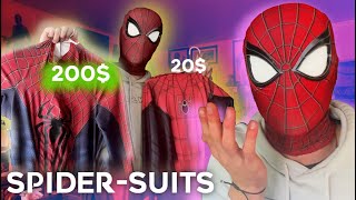 20$ VS 200$ Spider Suit What makes them different?