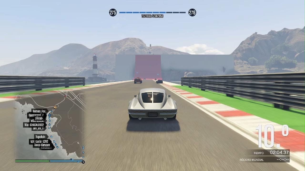 RACE 30 PLAYERS RANDOM GTA V ONLINE NO CONFIARSE
