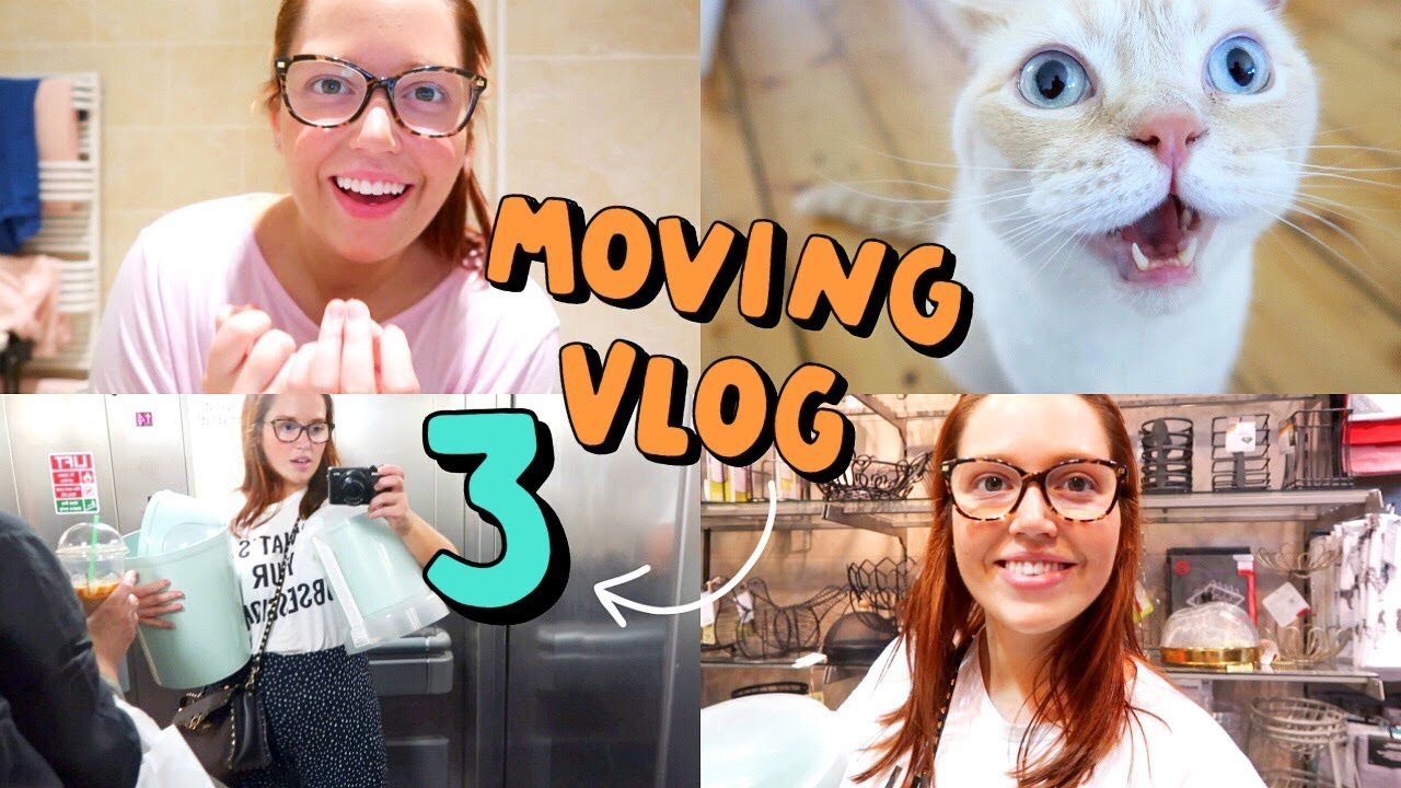 MOVING VLOG 3 : Homeware Shopping + Building Furniture! 🏡