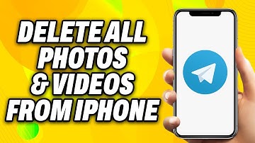 How To Delete All Telegram Photos & Videos from iPhone (2025) - Quick Fix