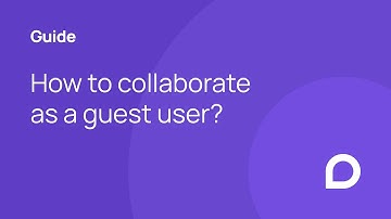 How to collaborate as a guest user at Commented