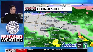 First Alert Weather Update: More rain chances for the day across mid-Michigan