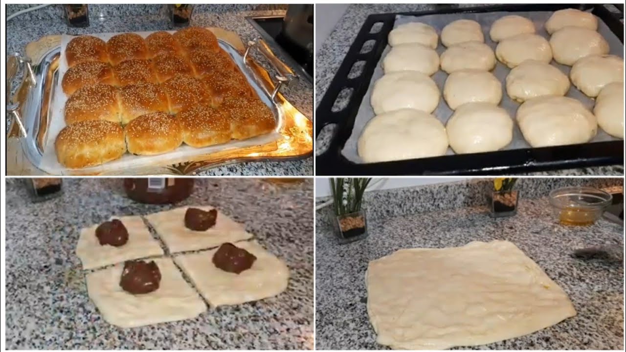 #بريوش#الشهدة#بعجينة#المسمن مورقة بزيت الزيتون كتجي روووعة خفيفة ولذيذة ياسلام😋👍.Brioche achahda