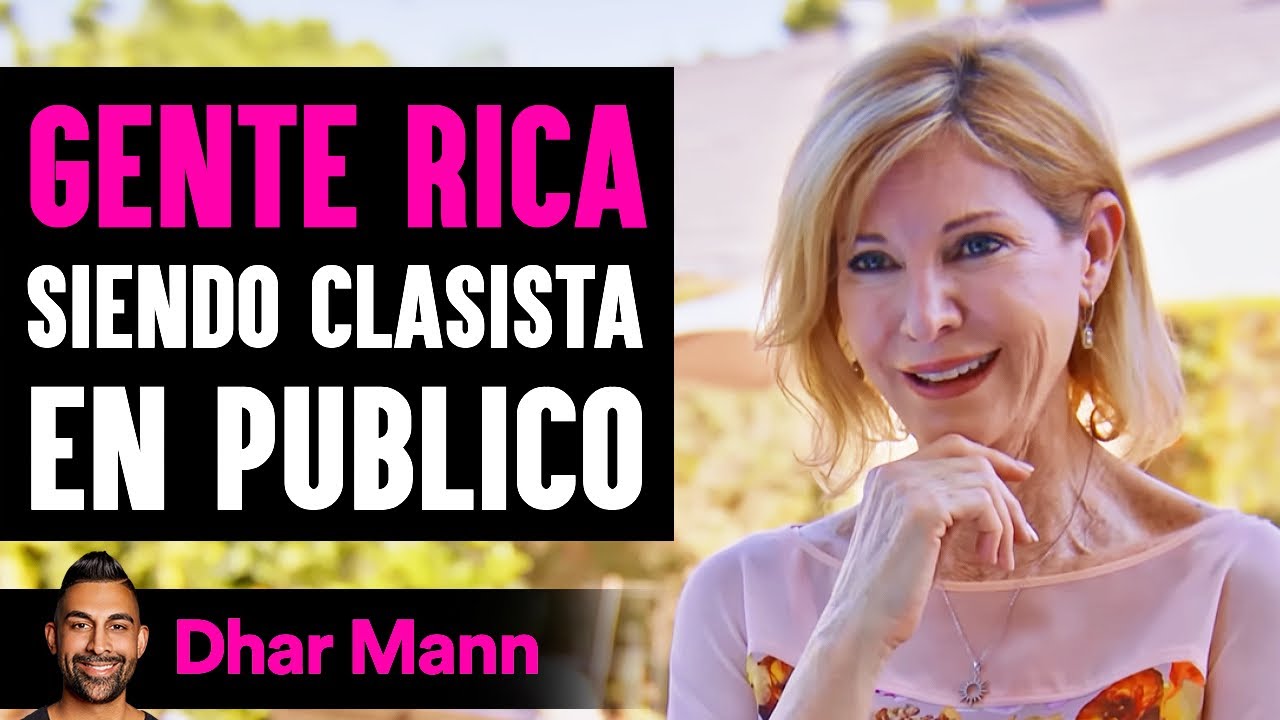 Gente Rica Siendo Clasista En Publico | Dhar Mann Studios