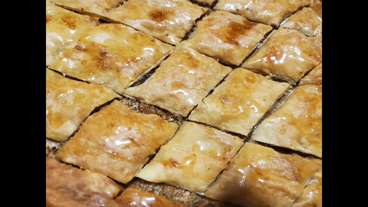 Turkish Baklava| Arabic Sweet dish - YouTube