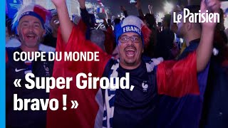 De Doha à Paris, la liesse des supporters français après la victoire contre l'Australie