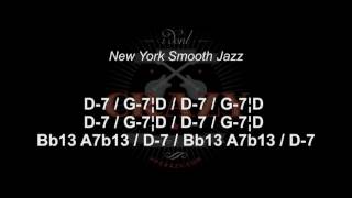 Smooth Jazz Backing Track Dm