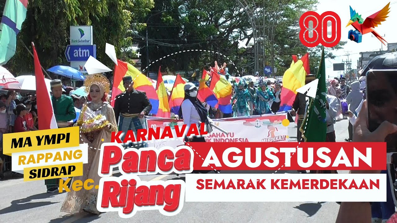 Karnaval SMA/MA Tingkat Kecamatan Panca Rijang Madrasah Aliyah YMPI Rappang Sidrap